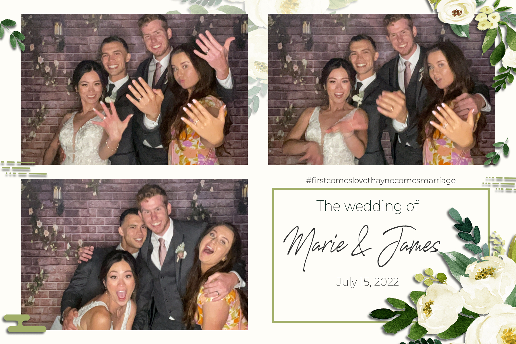 Marie and James' Wedding | View more photos from the event at gallery.magicmirror707.com/u/MagicMirror707/Marie-and-James-Wedding