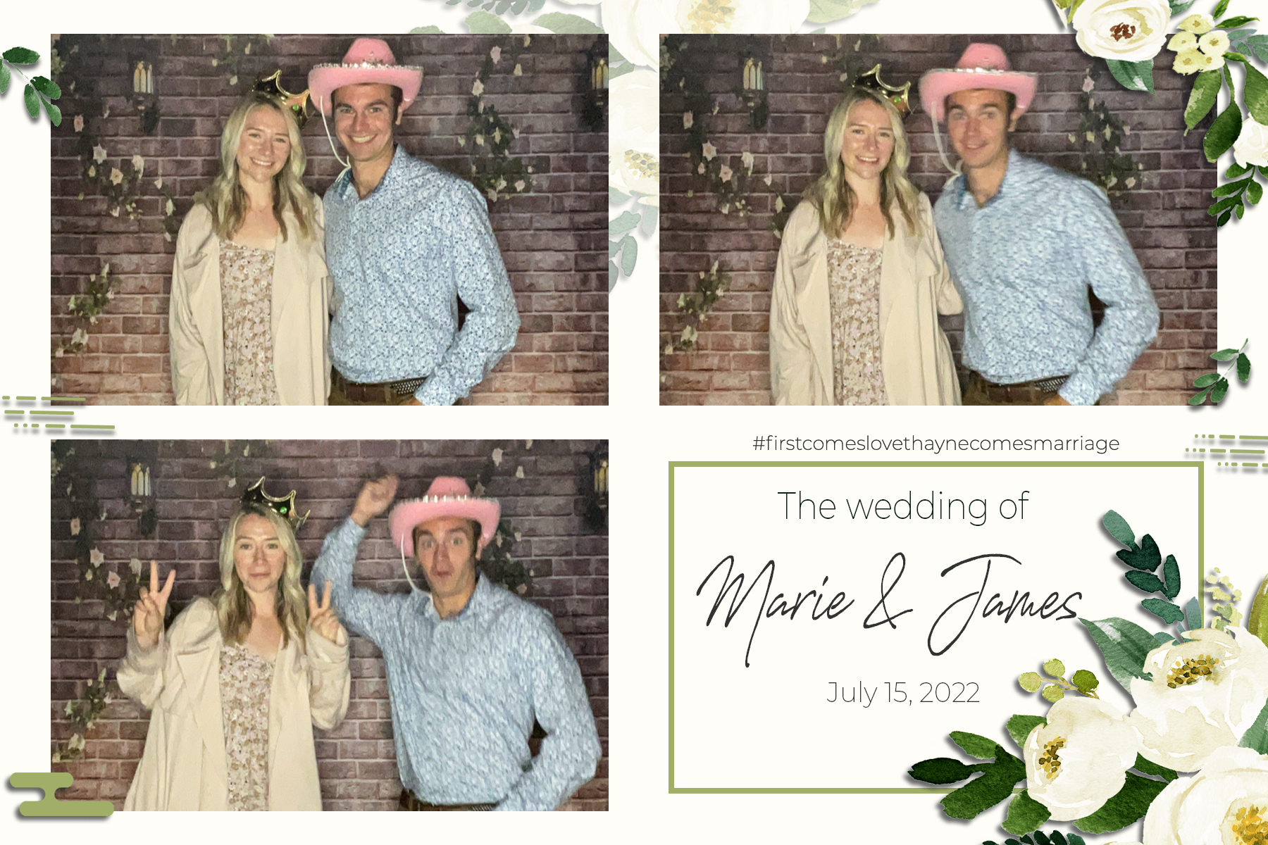 Marie and James' Wedding | View more photos from the event at gallery.magicmirror707.com/u/MagicMirror707/Marie-and-James-Wedding