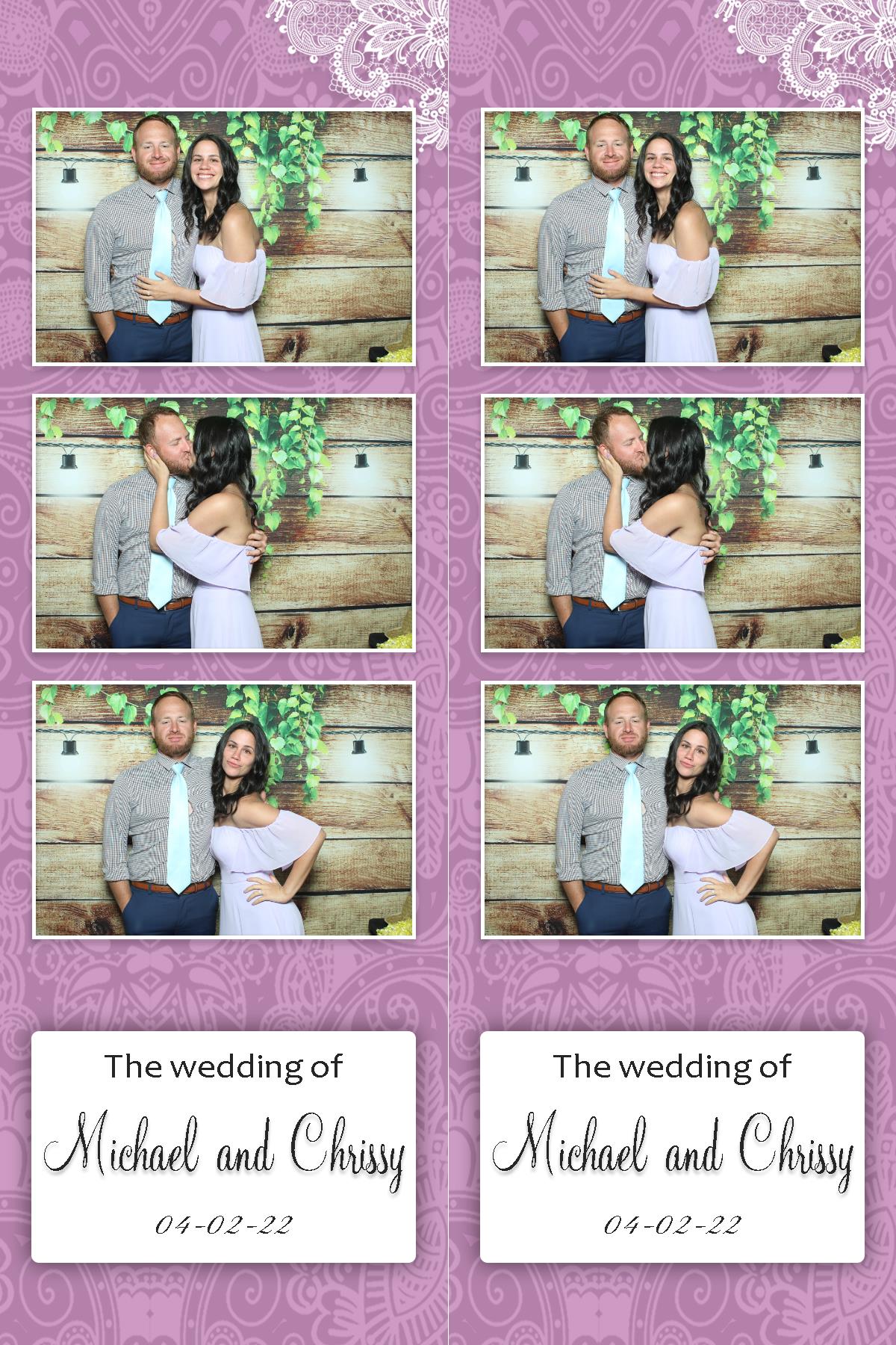 Michael & Chrissy | View more photos from the event at gallery.magicmirror707.com/u/MagicMirror707/Michael-Chrissy