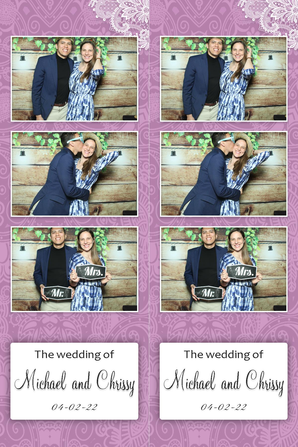 Michael & Chrissy | View more photos from the event at gallery.magicmirror707.com/u/MagicMirror707/Michael-Chrissy