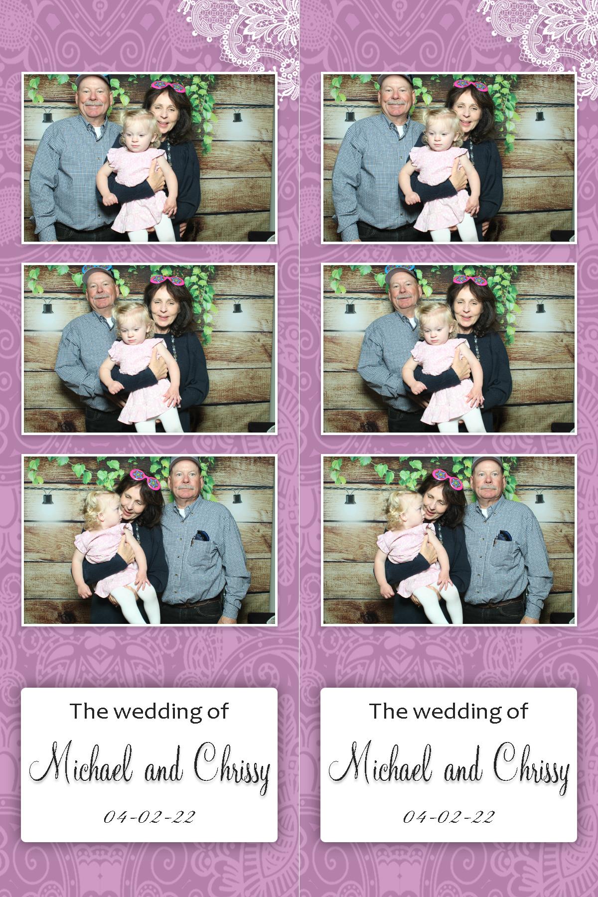 Michael & Chrissy | View more photos from the event at gallery.magicmirror707.com/u/MagicMirror707/Michael-Chrissy