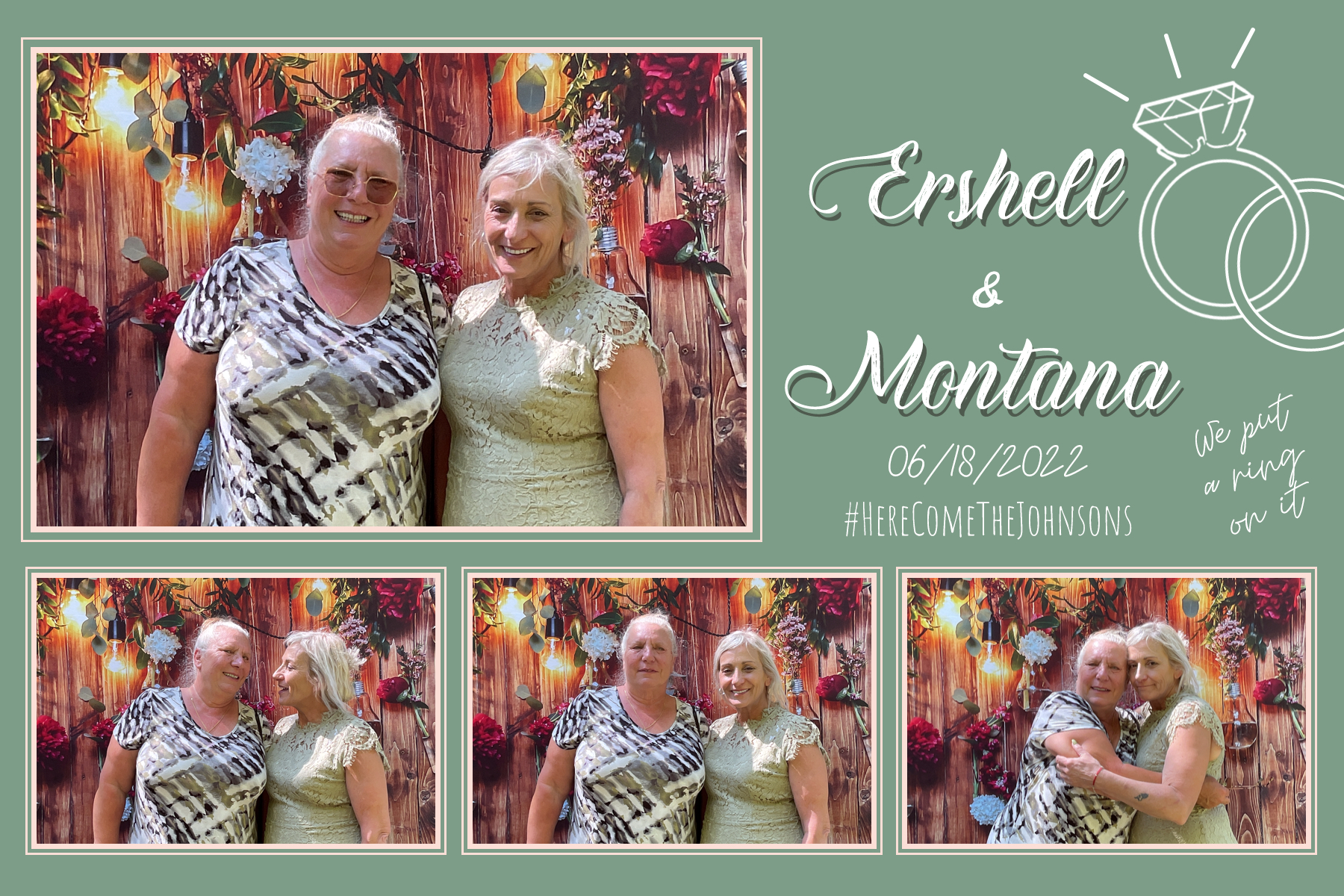 The Johnson's Wedding | View more photos from the event at gallery.magicmirror707.com/u/MagicMirror707/The-Johnsons-Wedding