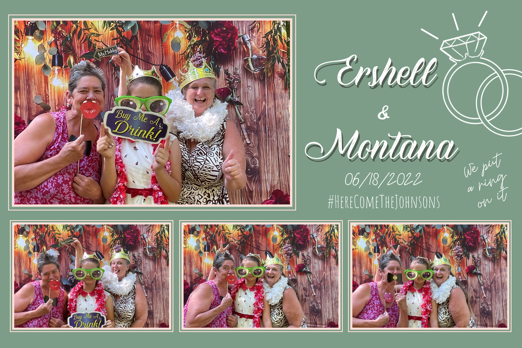 The Johnson's Wedding | View more photos from the event at gallery.magicmirror707.com/u/MagicMirror707/The-Johnsons-Wedding