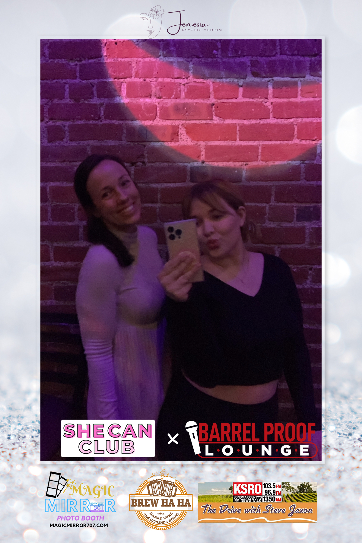 Barrel Proof - She Can Club- Jenessa Psychic Medium | View more photos from the event at gallery.magicmirror707.com/u/MagicMirror707/Barrel-Proof-She-Can-Club-Jenessa-Psychic-Medium