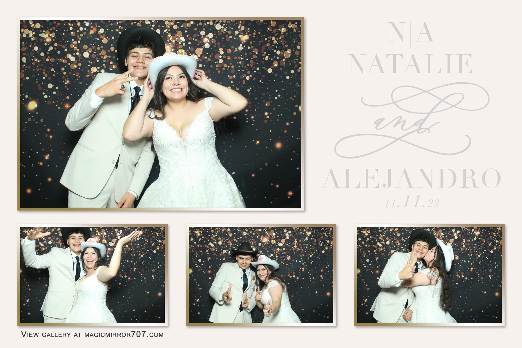 Natalie & Alejandro's Wedding | View more photos from the event at gallery.magicmirror707.com/u/MagicMirror707/Natalie-Alejandros-Wedding