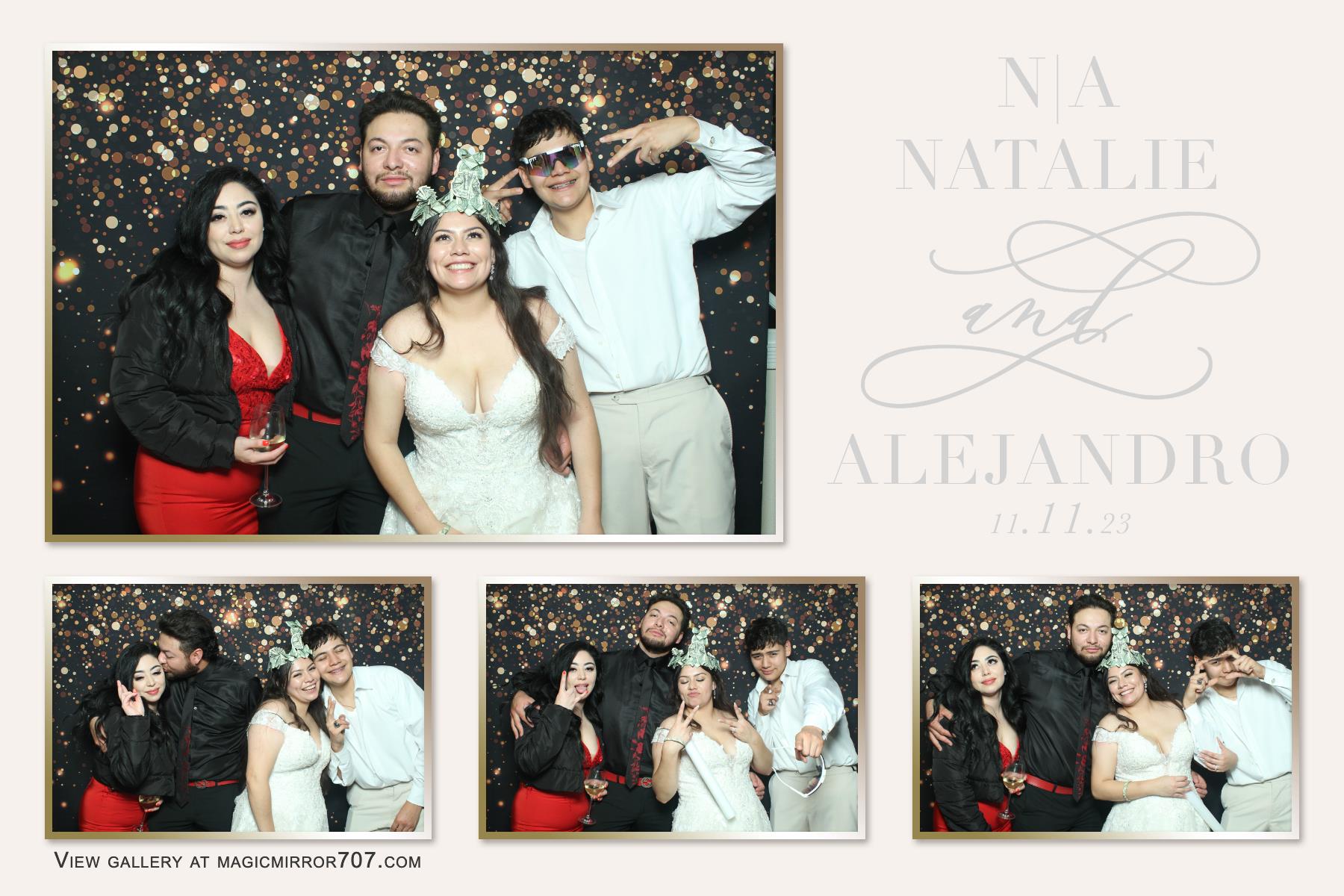 Natalie & Alejandro's Wedding | View more photos from the event at gallery.magicmirror707.com/u/MagicMirror707/Natalie-Alejandros-Wedding