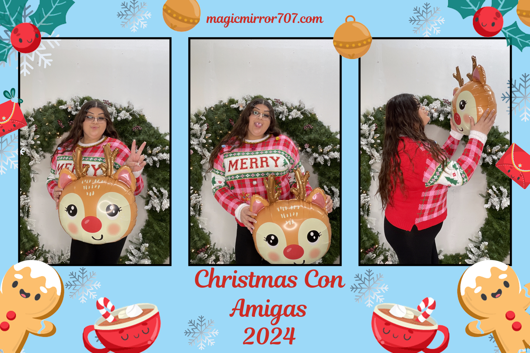 Christmas Con Amigas | View more photos from the event at gallery.magicmirror707.com/u/MagicMirror707/Christmas-Con-Amigas