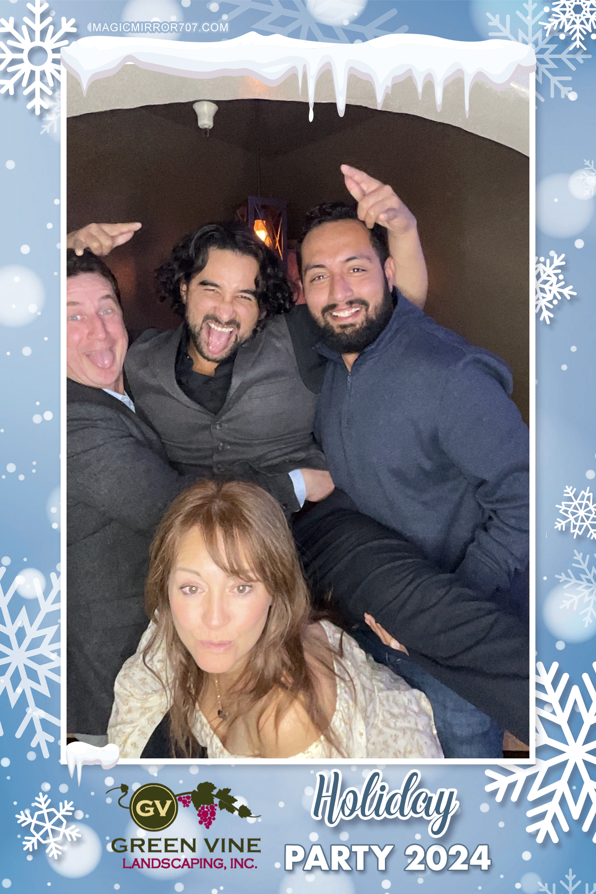 Green Vine Landscaping Inc Holiday Party 2024 | View more photos from the event at gallery.magicmirror707.com/u/MagicMirror707/Green-Vine-Landscaping-Inc-Holiday-Party-2024