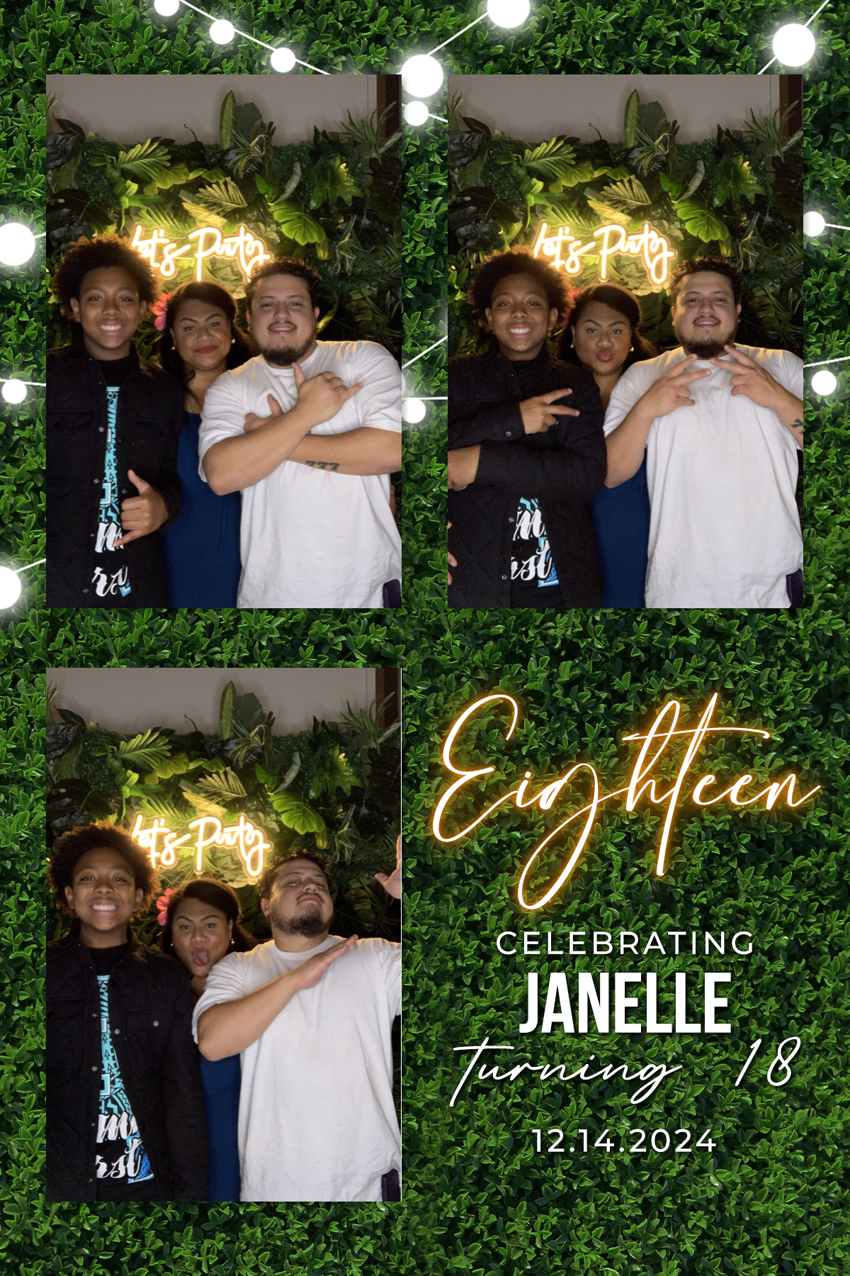 Janelle’s 18th Birthday Party | View more photos from the event at gallery.magicmirror707.com/u/MagicMirror707/Janelle’s-18th-Birthday-Party