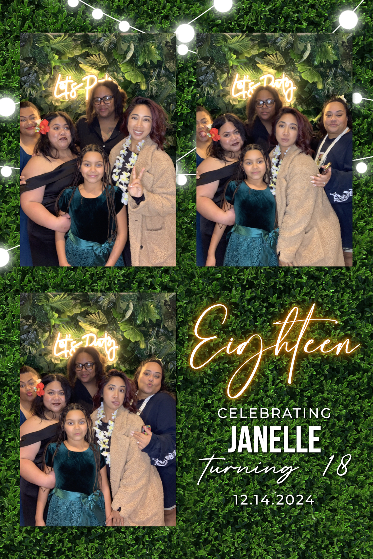 Janelle’s 18th Birthday Party | View more photos from the event at gallery.magicmirror707.com/u/MagicMirror707/Janelle’s-18th-Birthday-Party