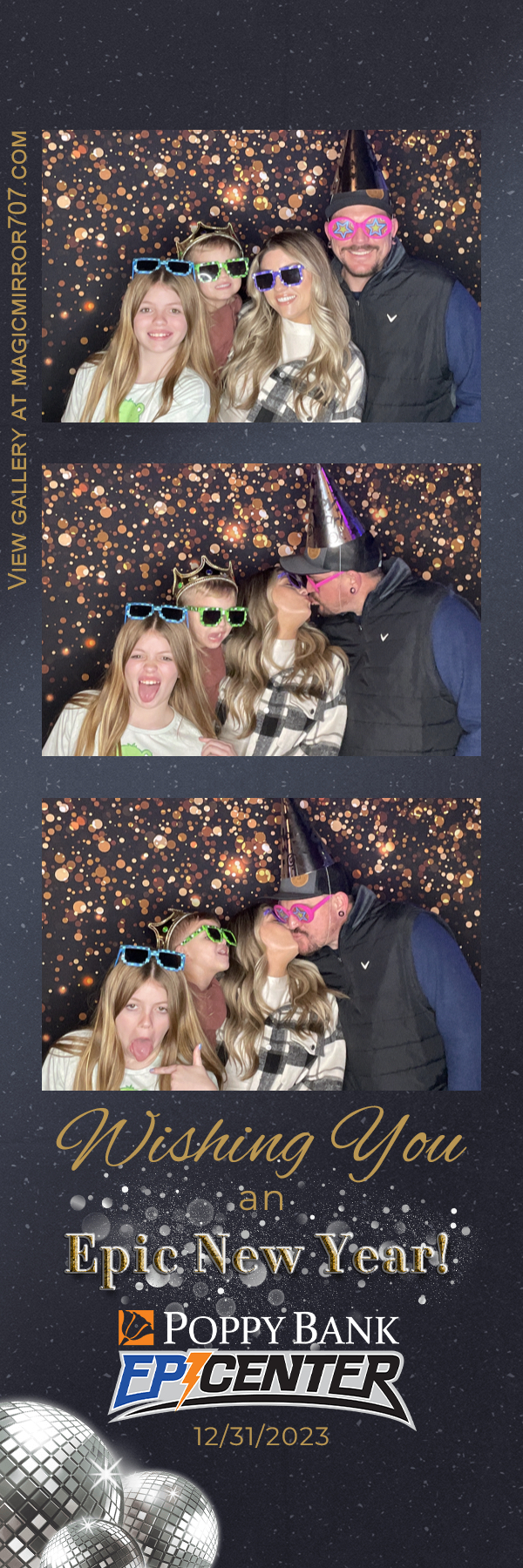 Poppy Bank Epicenter Presents: New Year's Eve Family Party | View more photos from the event at gallery.magicmirror707.com/u/MagicMirror707/Poppy-Bank-Epicenter-Presents-New-Years-Eve-Family-Party