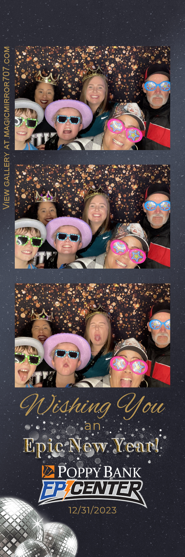 Poppy Bank Epicenter Presents: New Year's Eve Family Party | View more photos from the event at gallery.magicmirror707.com/u/MagicMirror707/Poppy-Bank-Epicenter-Presents-New-Years-Eve-Family-Party