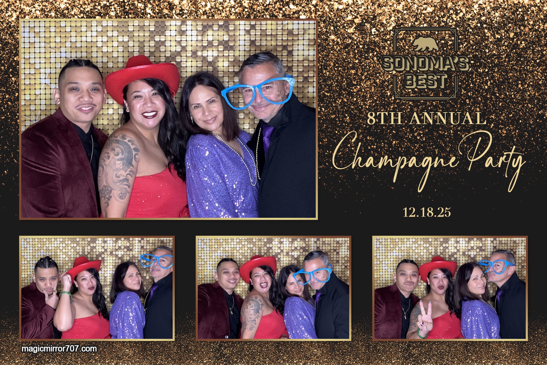 Champange Party | View more photos from the event at gallery.magicmirror707.com/u/MagicMirror707/Champange-Party