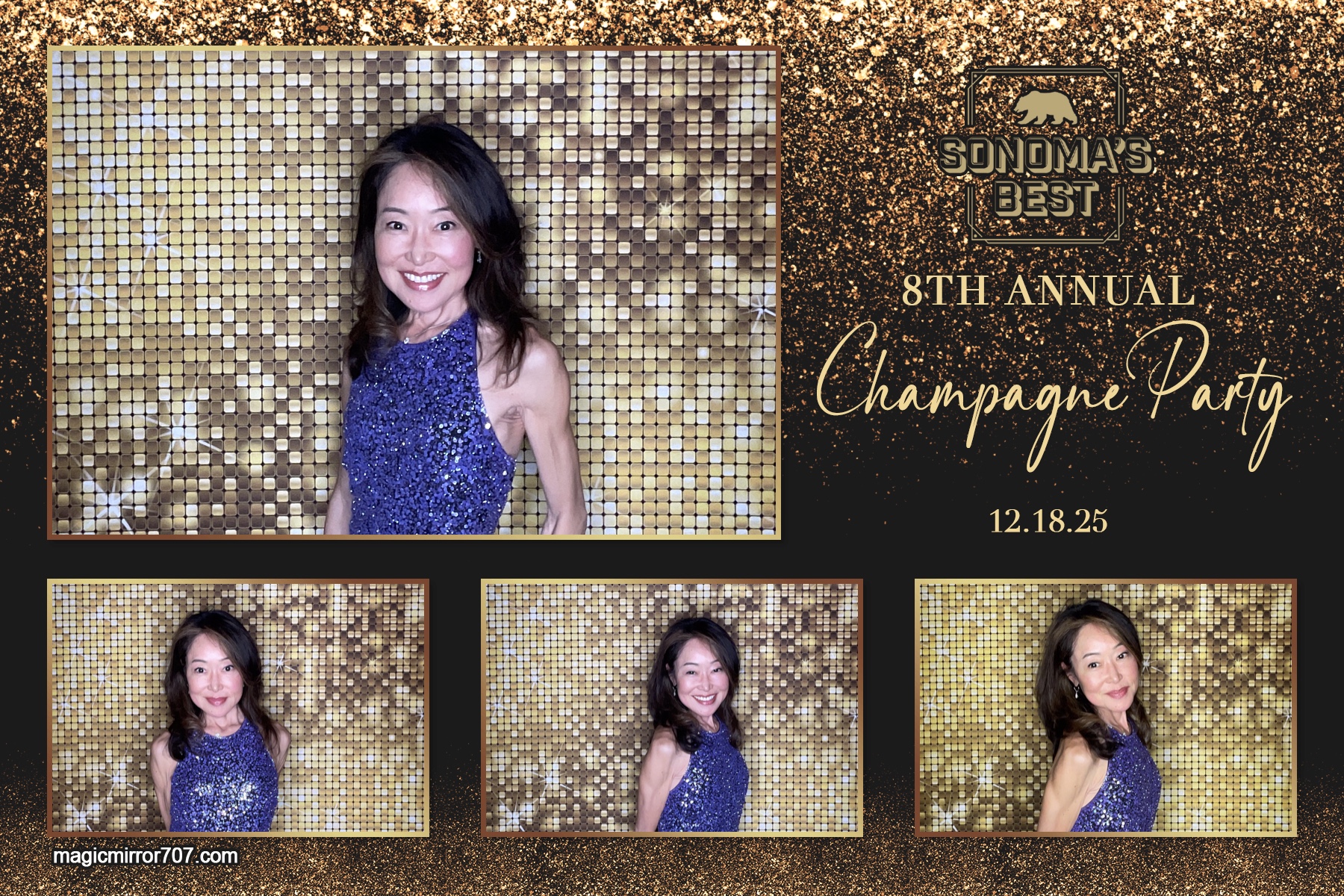 Champange Party | View more photos from the event at gallery.magicmirror707.com/u/MagicMirror707/Champange-Party