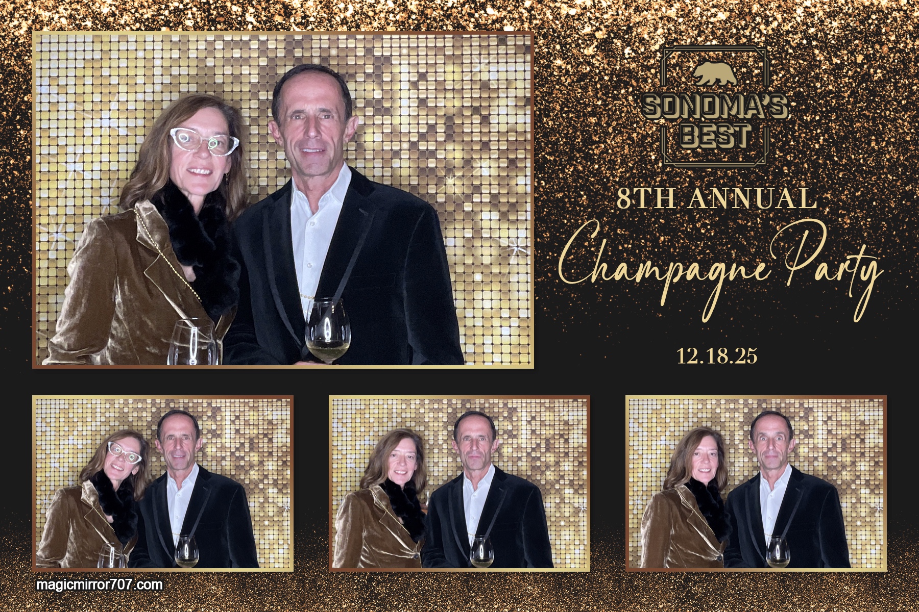 Champange Party | View more photos from the event at gallery.magicmirror707.com/u/MagicMirror707/Champange-Party