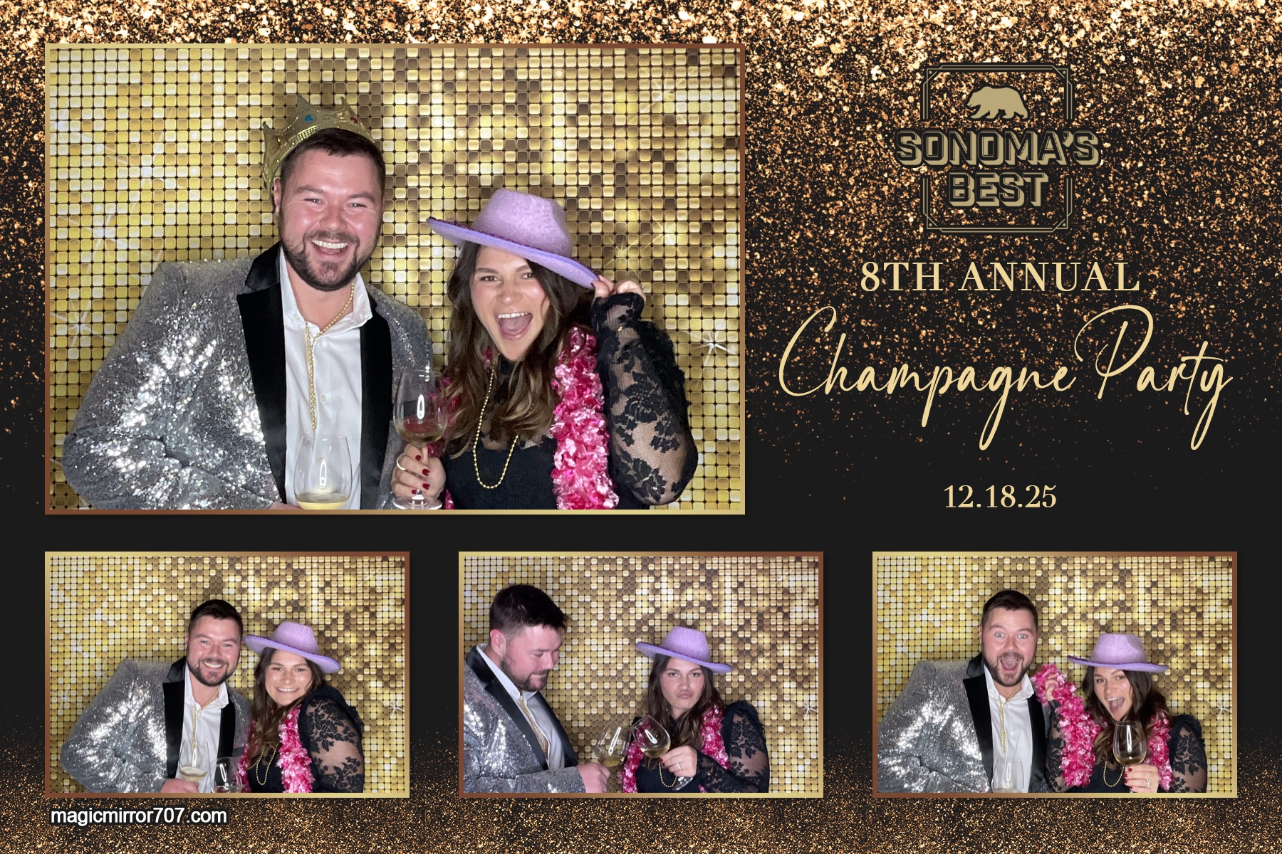 Champange Party | View more photos from the event at gallery.magicmirror707.com/u/MagicMirror707/Champange-Party