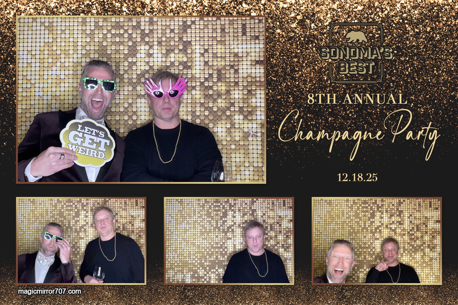 Champange Party | View more photos from the event at gallery.magicmirror707.com/u/MagicMirror707/Champange-Party