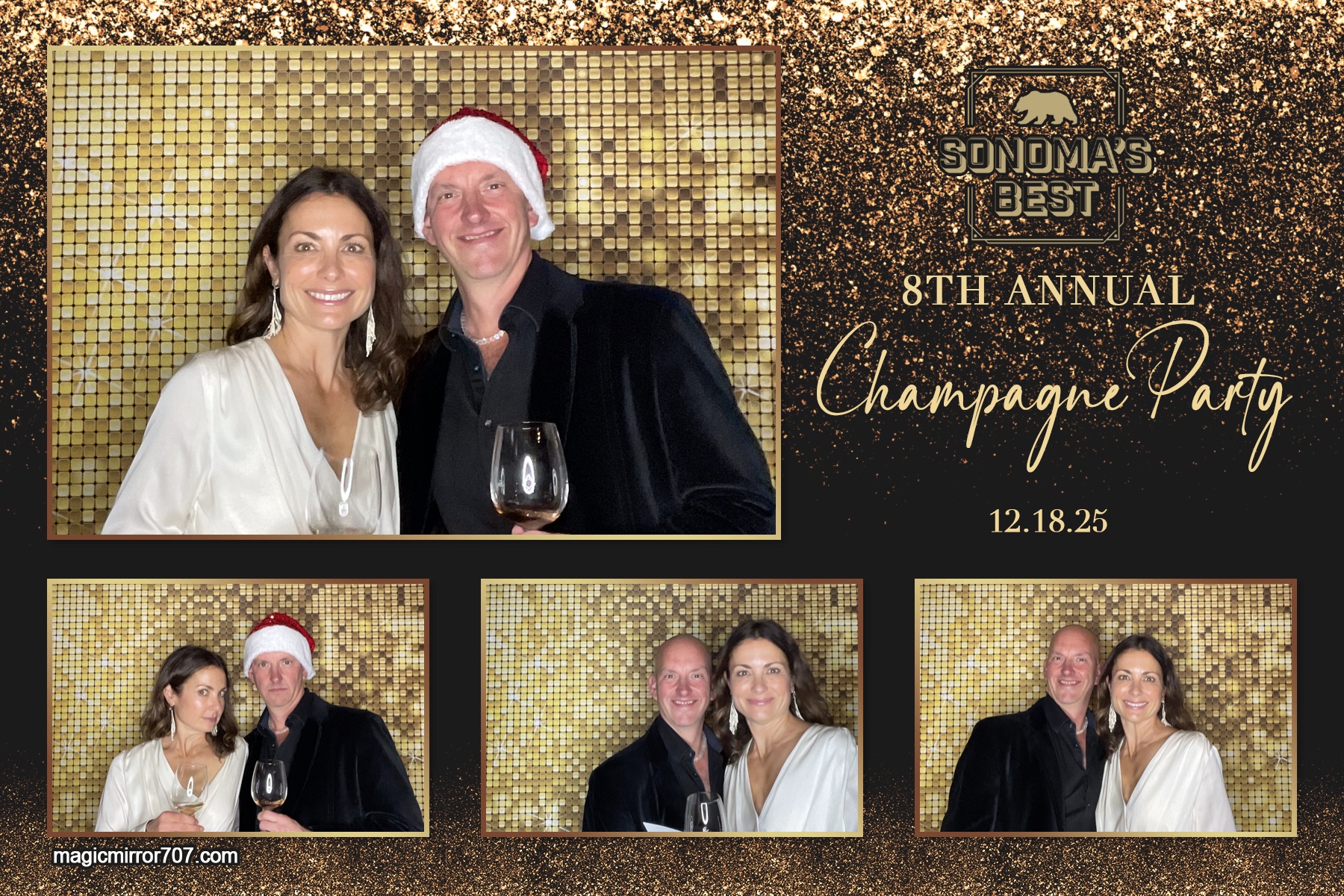 Champange Party | View more photos from the event at gallery.magicmirror707.com/u/MagicMirror707/Champange-Party