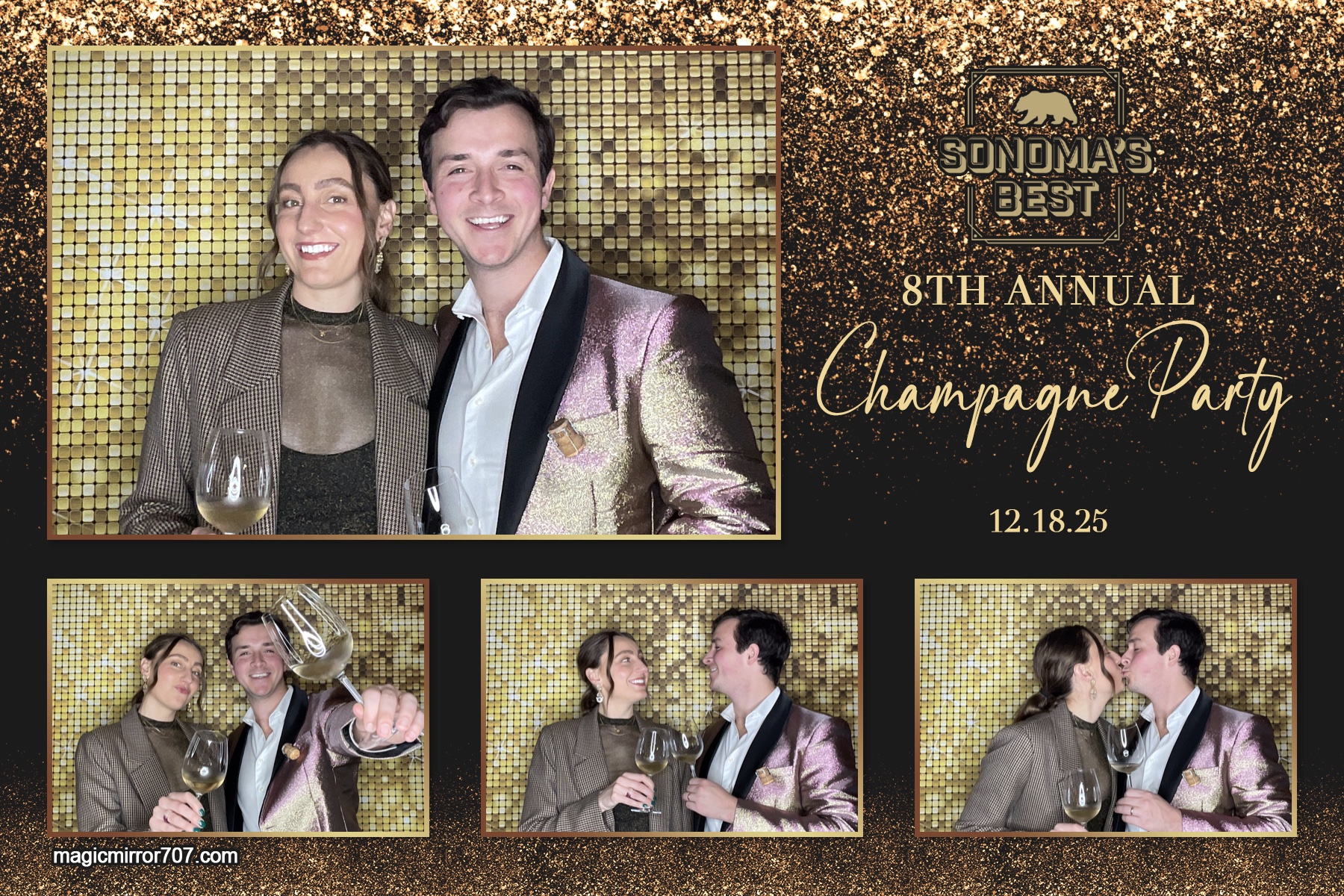 Champange Party | View more photos from the event at gallery.magicmirror707.com/u/MagicMirror707/Champange-Party