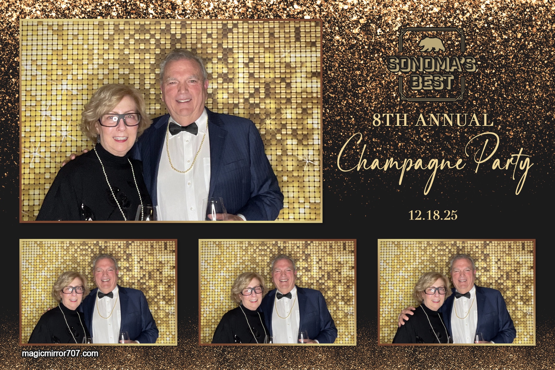 Champange Party | View more photos from the event at gallery.magicmirror707.com/u/MagicMirror707/Champange-Party