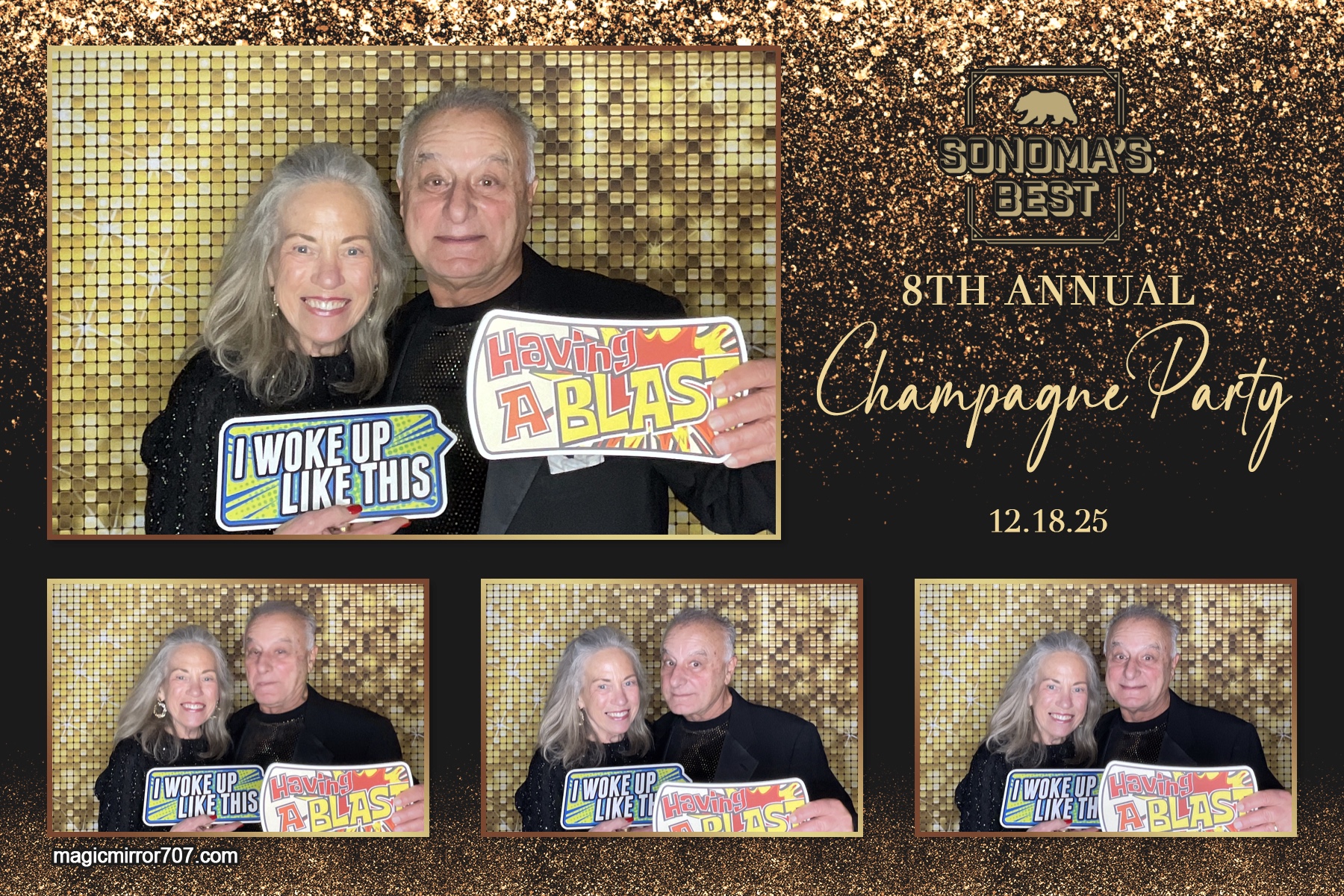 Champange Party | View more photos from the event at gallery.magicmirror707.com/u/MagicMirror707/Champange-Party