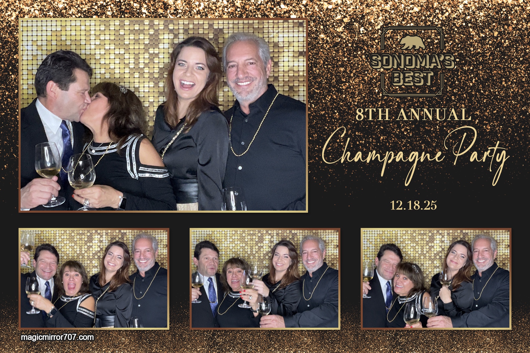 Champange Party | View more photos from the event at gallery.magicmirror707.com/u/MagicMirror707/Champange-Party