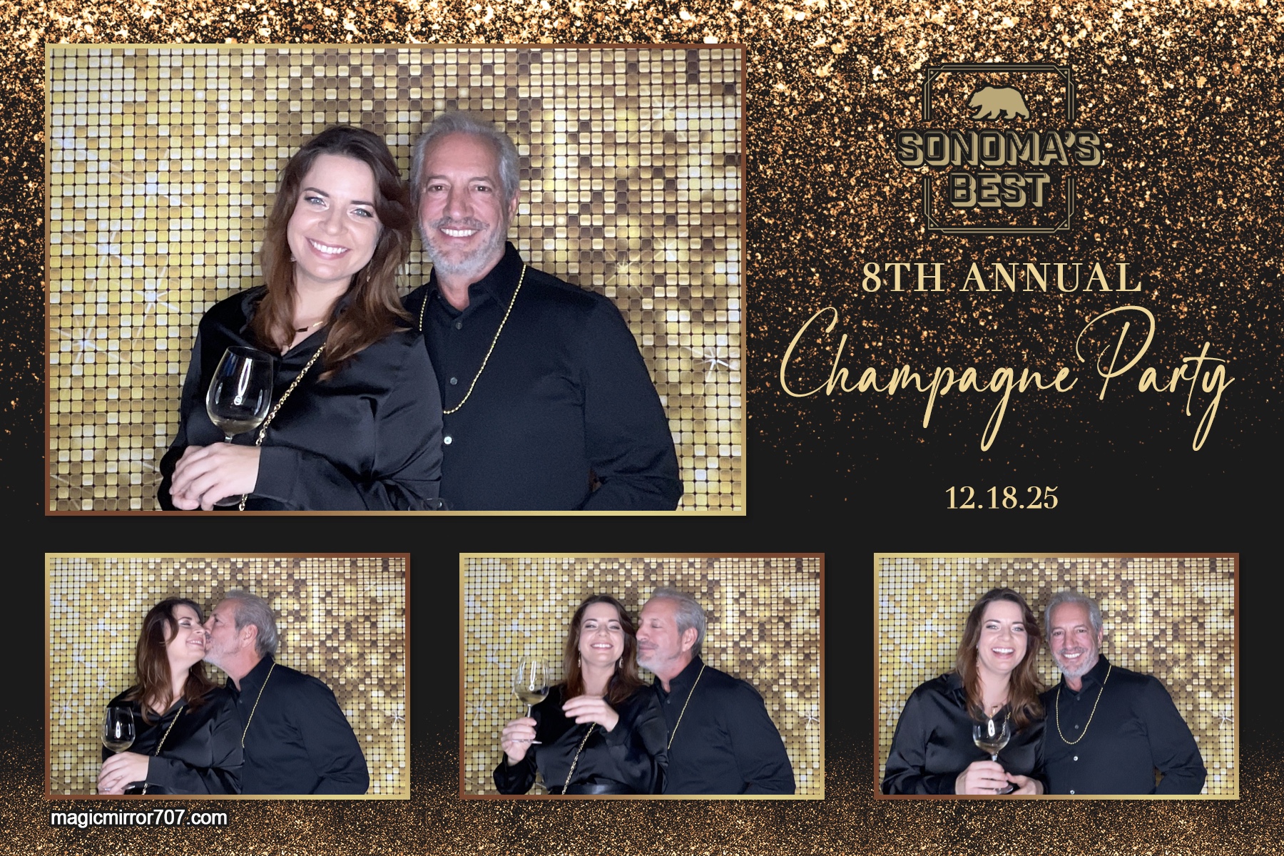 Champange Party | View more photos from the event at gallery.magicmirror707.com/u/MagicMirror707/Champange-Party