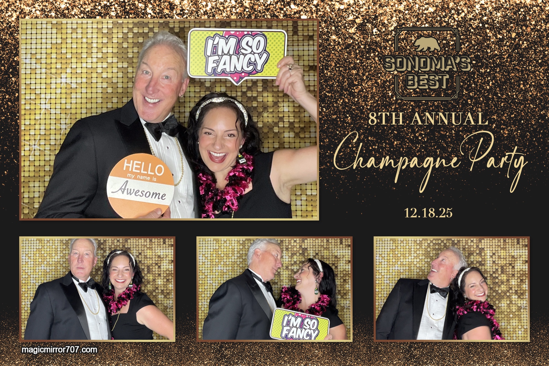 Champange Party | View more photos from the event at gallery.magicmirror707.com/u/MagicMirror707/Champange-Party