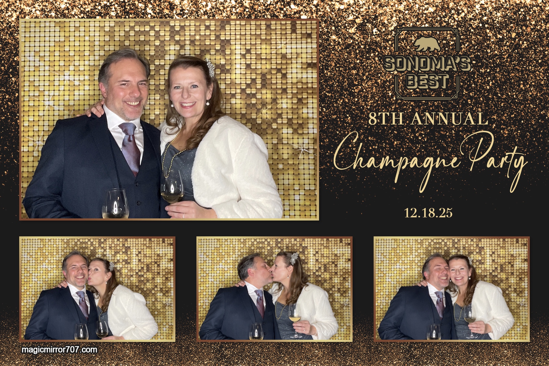 Champange Party | View more photos from the event at gallery.magicmirror707.com/u/MagicMirror707/Champange-Party