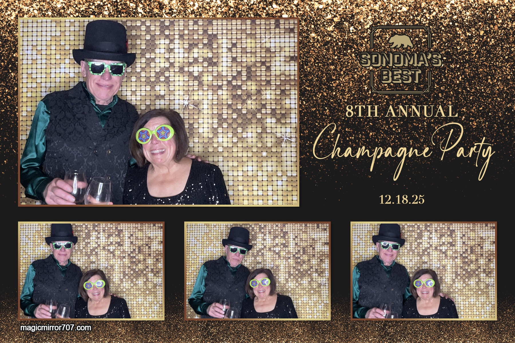 Champange Party | View more photos from the event at gallery.magicmirror707.com/u/MagicMirror707/Champange-Party