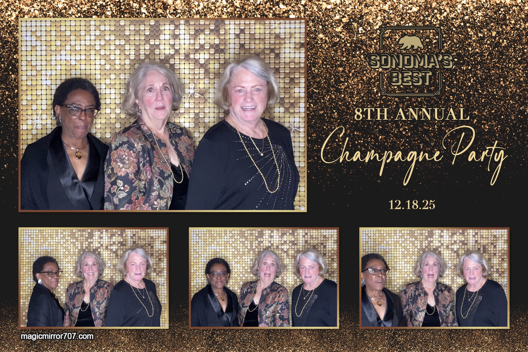 Champange Party | View more photos from the event at gallery.magicmirror707.com/u/MagicMirror707/Champange-Party