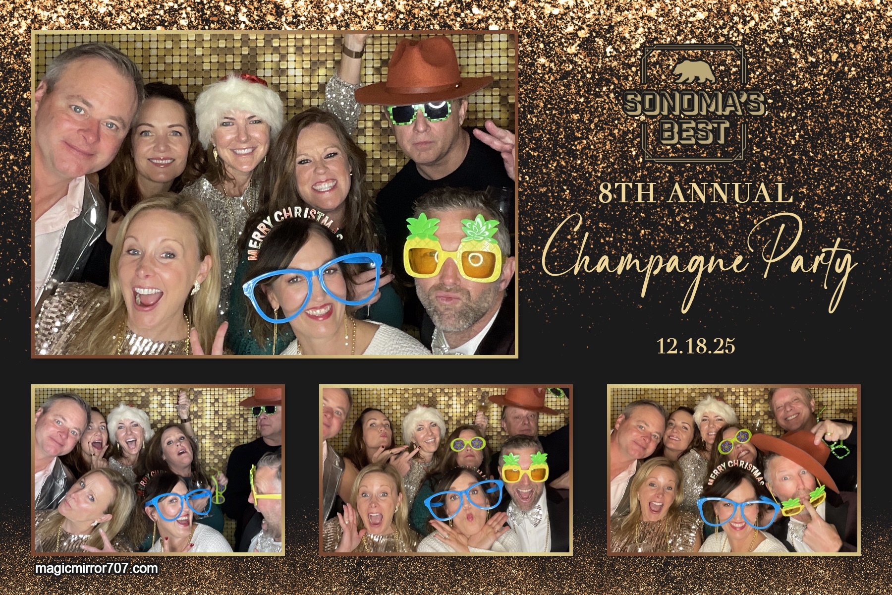 Champange Party | View more photos from the event at gallery.magicmirror707.com/u/MagicMirror707/Champange-Party