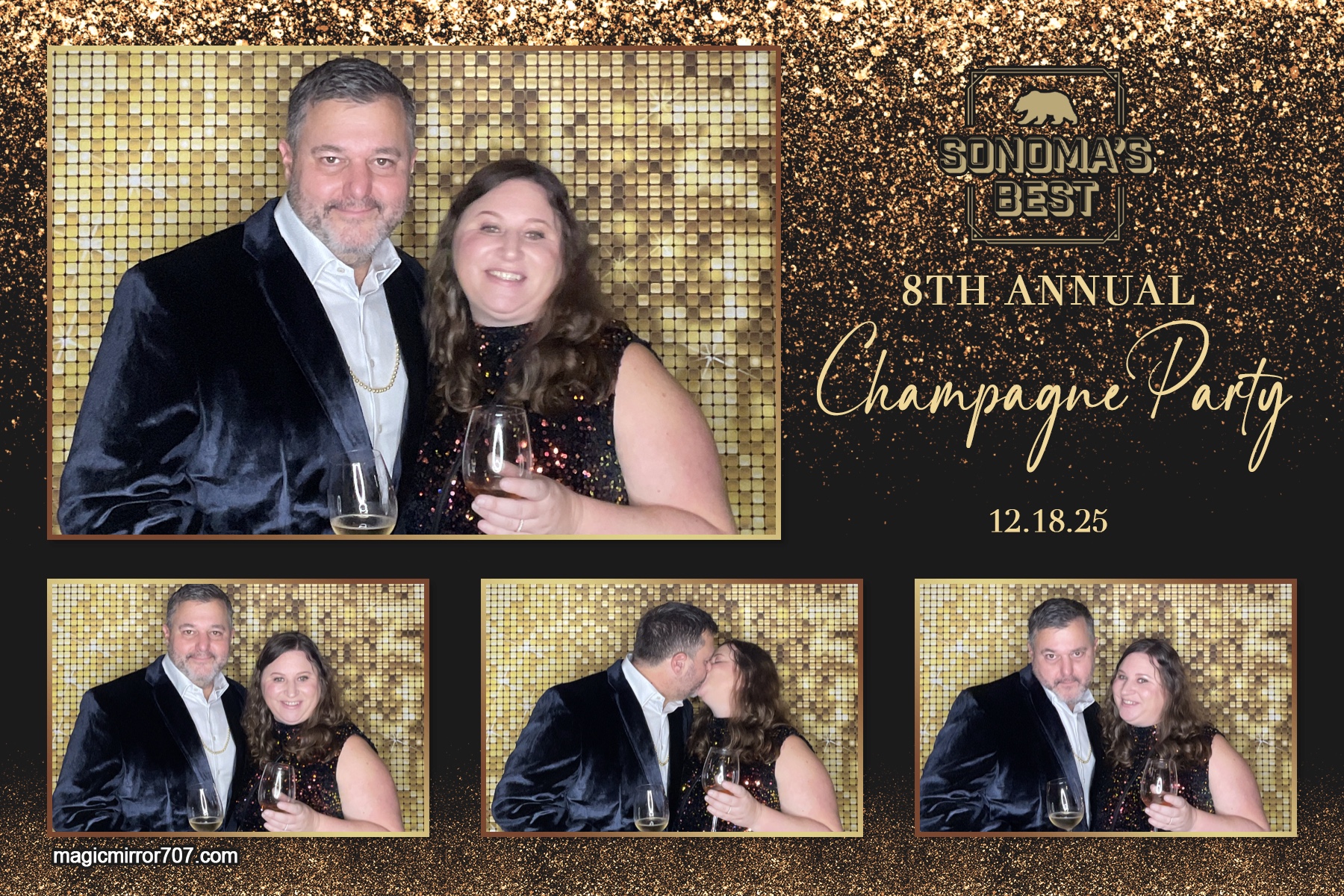 Champange Party | View more photos from the event at gallery.magicmirror707.com/u/MagicMirror707/Champange-Party