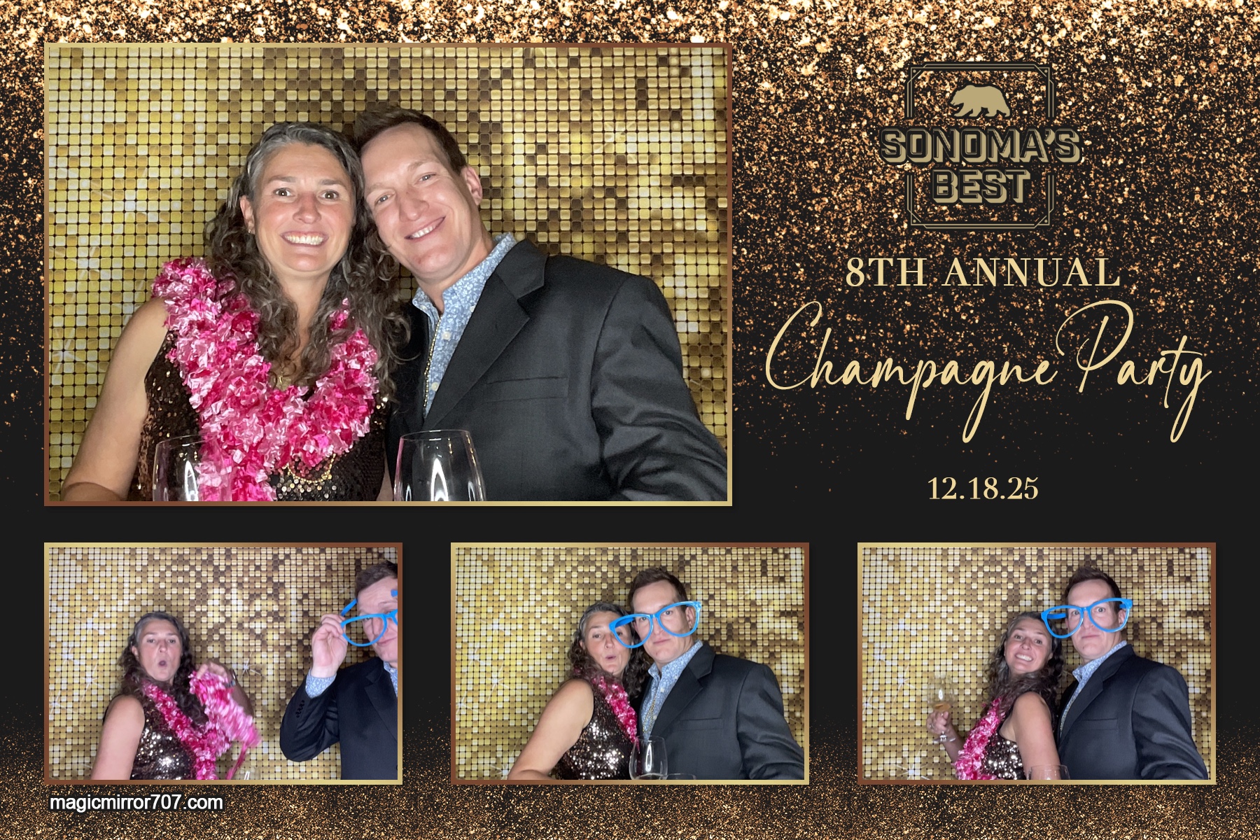 Champange Party | View more photos from the event at gallery.magicmirror707.com/u/MagicMirror707/Champange-Party