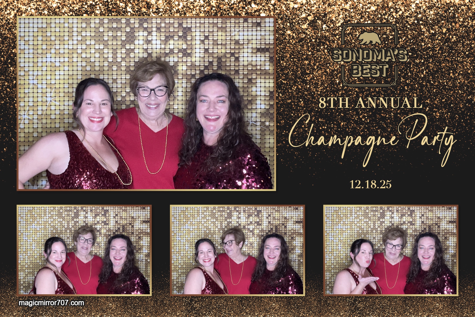 Champange Party | View more photos from the event at gallery.magicmirror707.com/u/MagicMirror707/Champange-Party