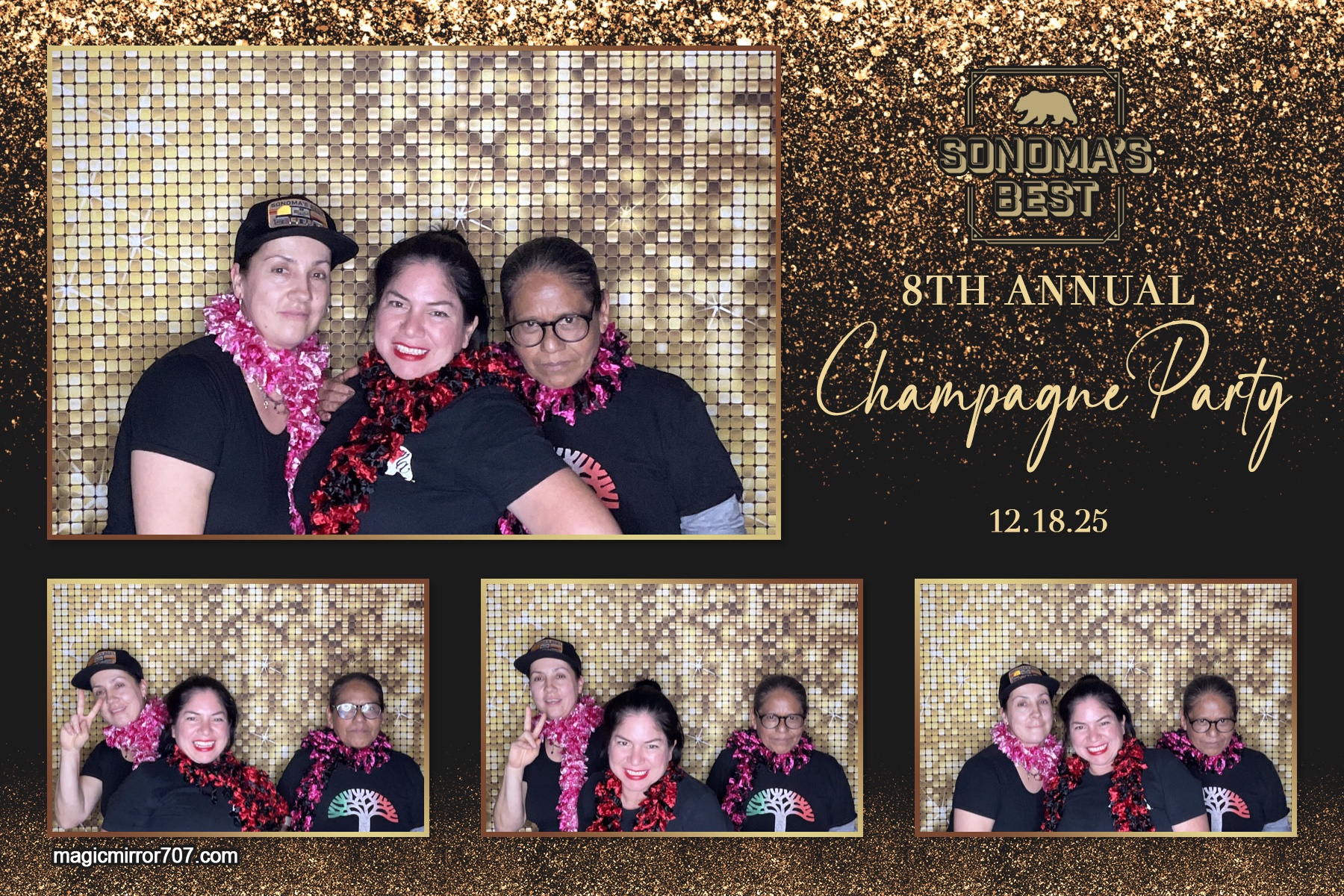 Champange Party | View more photos from the event at gallery.magicmirror707.com/u/MagicMirror707/Champange-Party