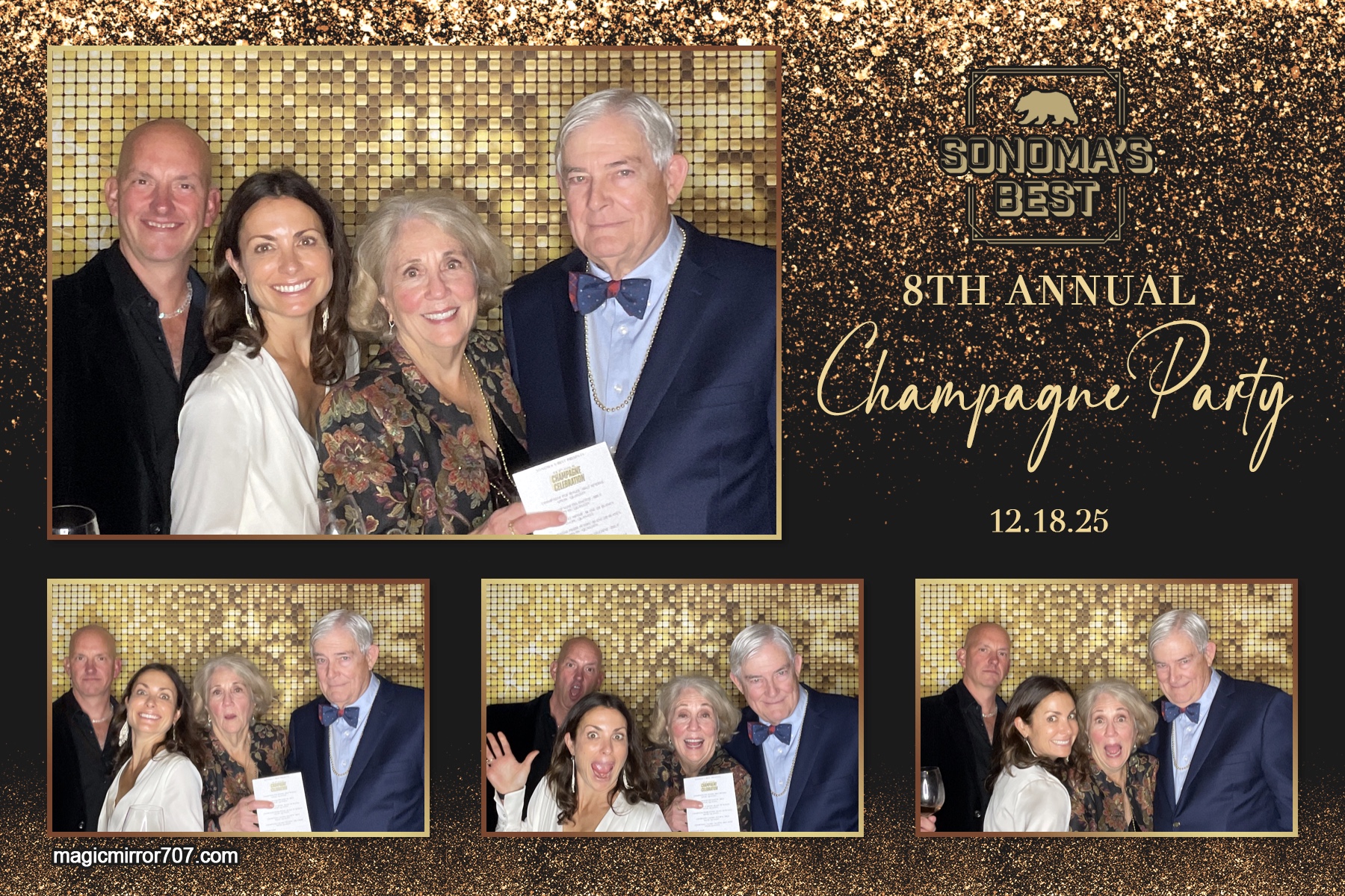 Champange Party | View more photos from the event at gallery.magicmirror707.com/u/MagicMirror707/Champange-Party