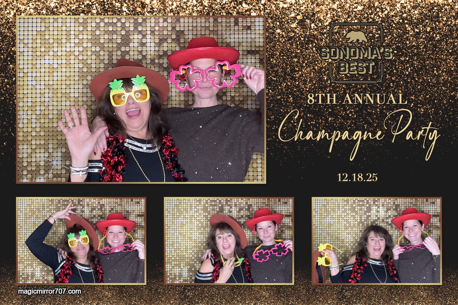 Champange Party | View more photos from the event at gallery.magicmirror707.com/u/MagicMirror707/Champange-Party