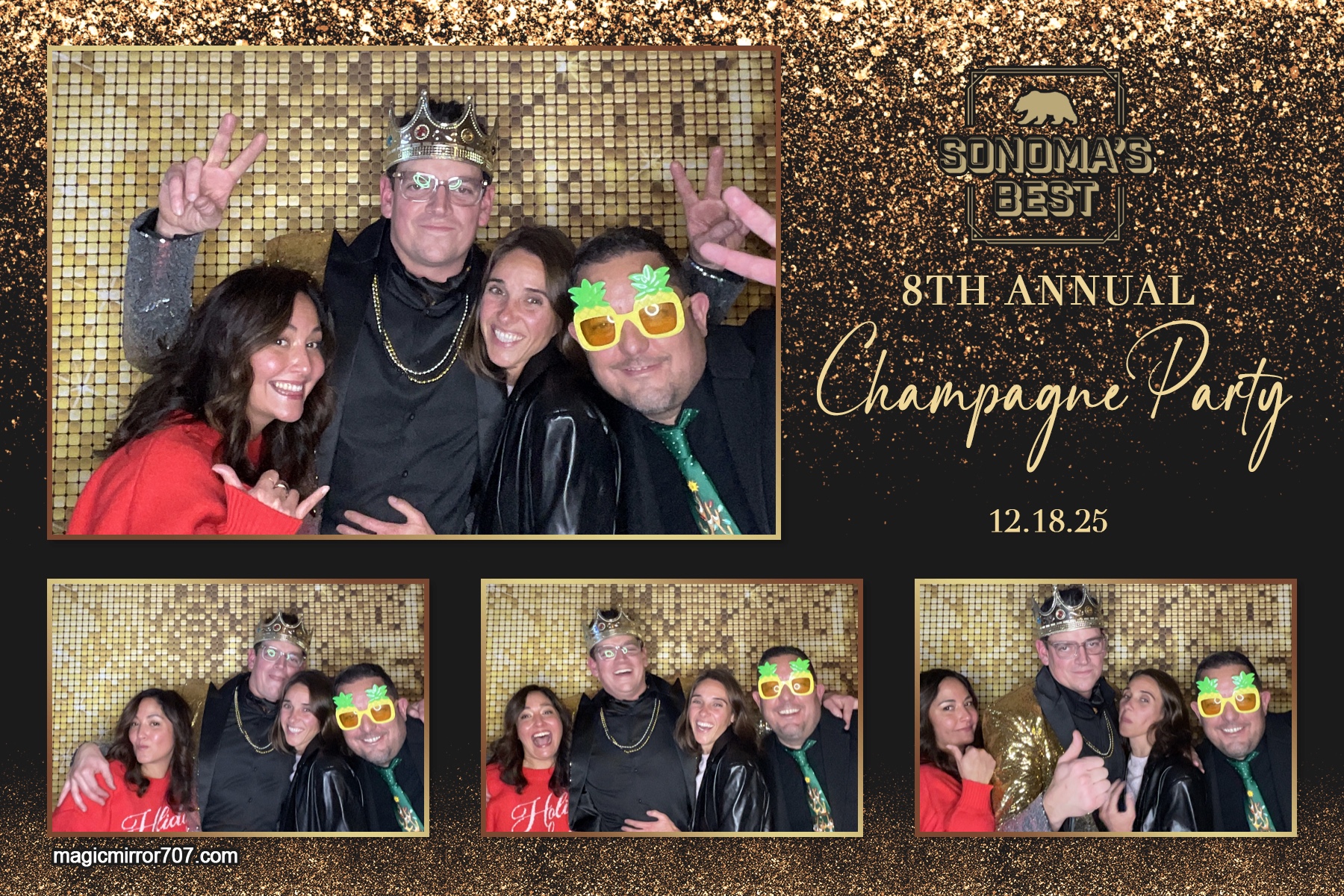 Champange Party | View more photos from the event at gallery.magicmirror707.com/u/MagicMirror707/Champange-Party