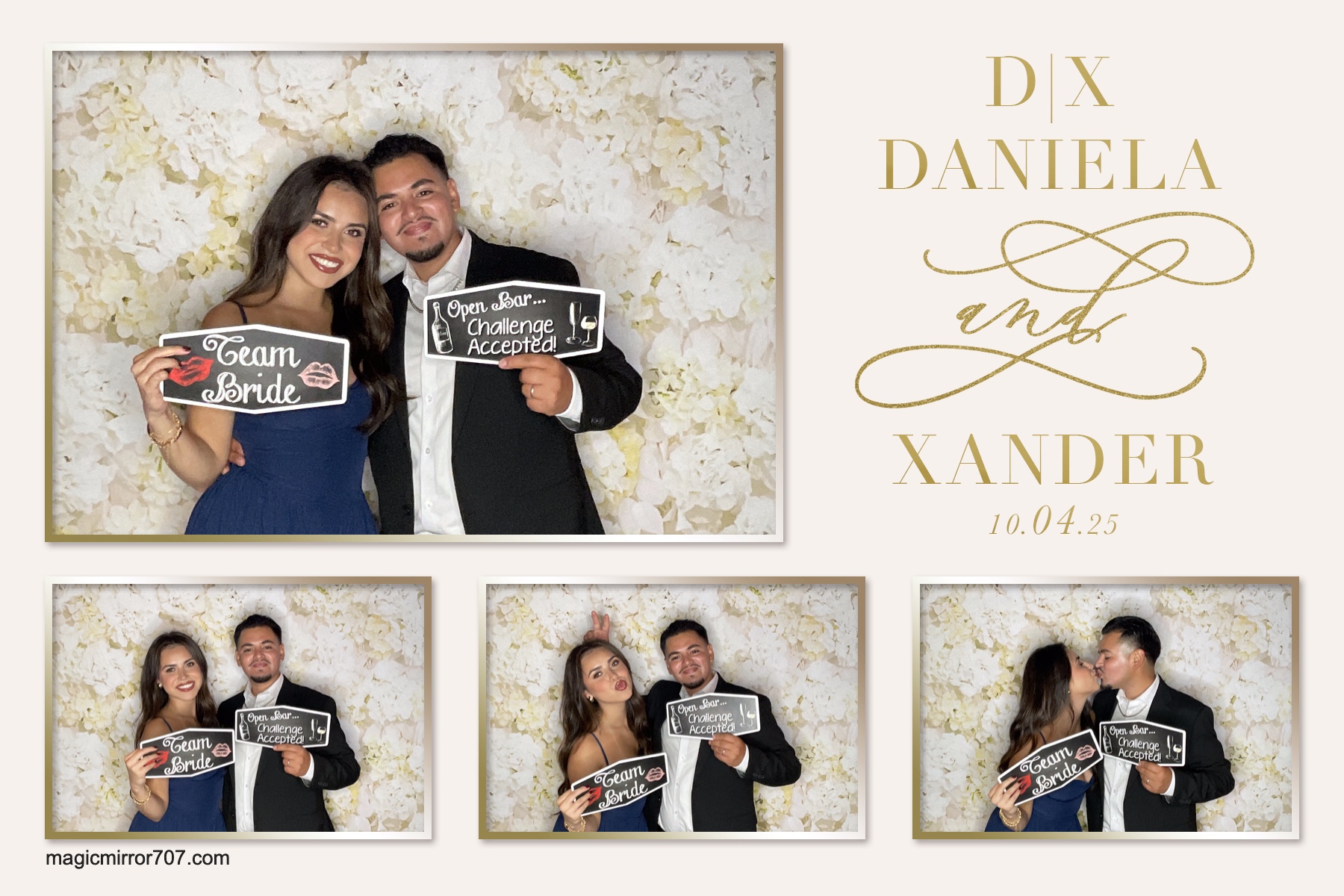 Daniela and Xander Wedding | View more photos from the event at gallery.magicmirror707.com/u/MagicMirror707/Daniela-and-Xander-Wedding