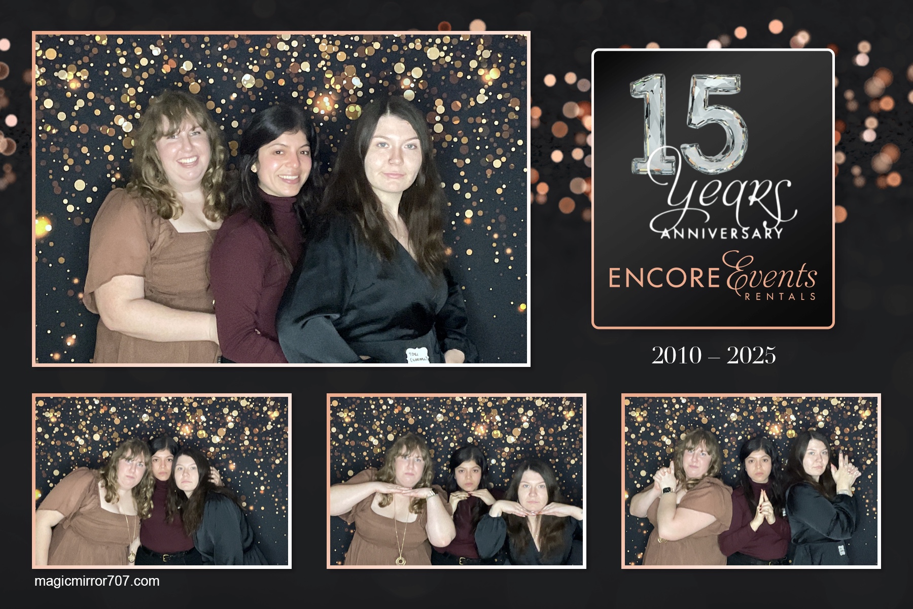 Encore 15-year Anniversary Celebration | View more photos from the event at gallery.magicmirror707.com/u/MagicMirror707/Encore-15-year-Anniversary-Celebration