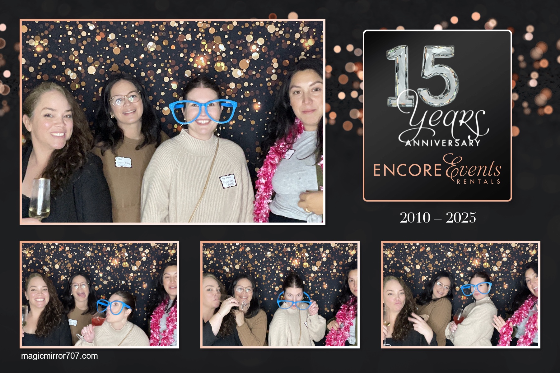 Encore 15-year Anniversary Celebration | View more photos from the event at gallery.magicmirror707.com/u/MagicMirror707/Encore-15-year-Anniversary-Celebration