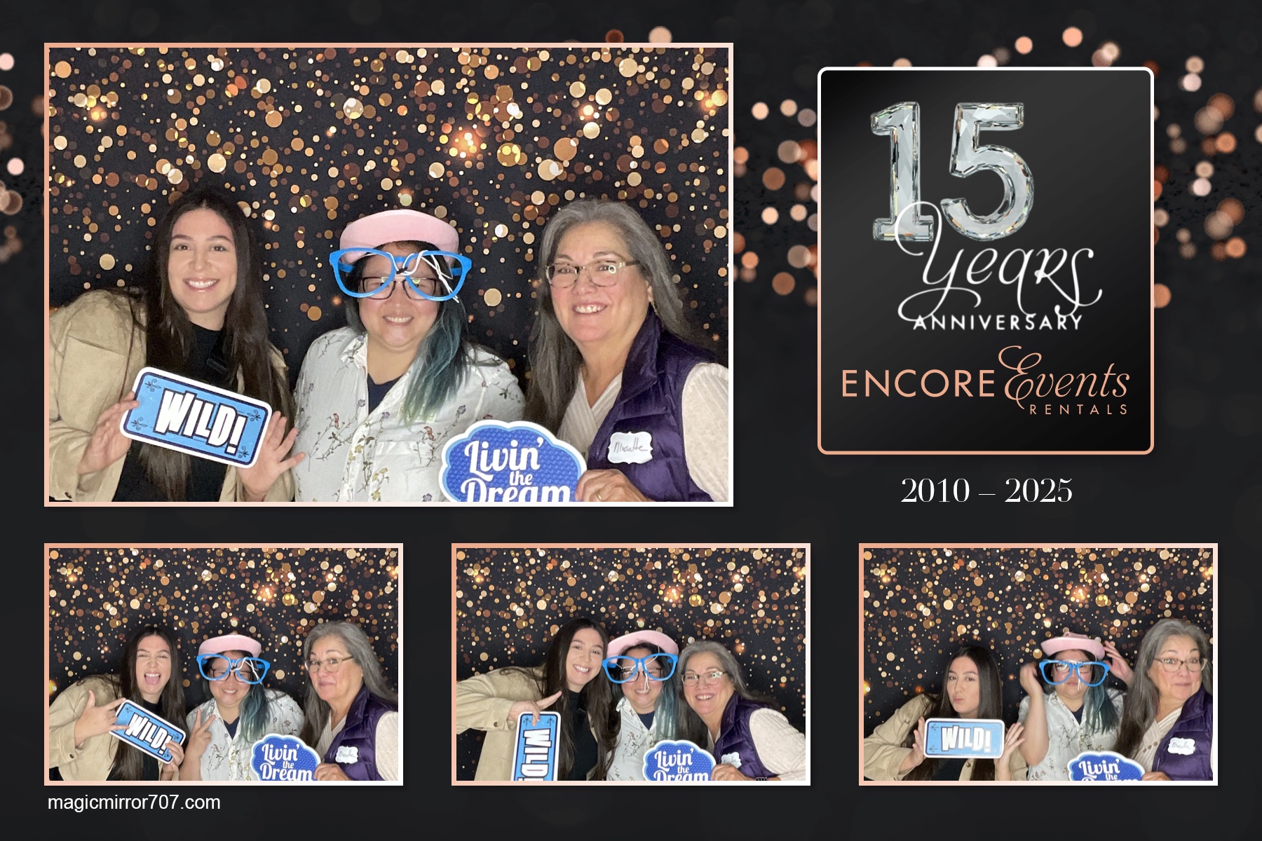 Encore 15-year Anniversary Celebration | View more photos from the event at gallery.magicmirror707.com/u/MagicMirror707/Encore-15-year-Anniversary-Celebration