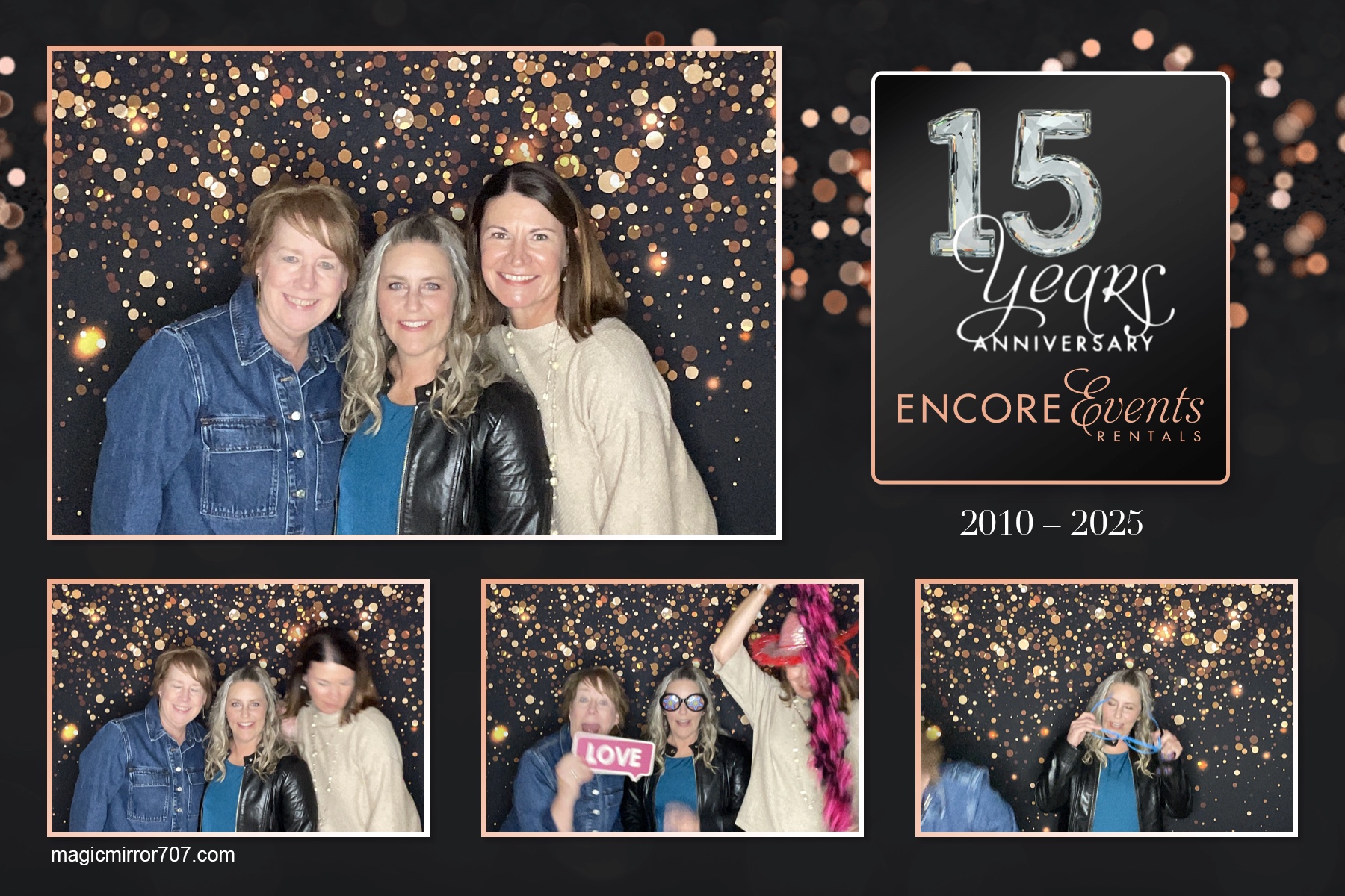 Encore 15-year Anniversary Celebration | View more photos from the event at gallery.magicmirror707.com/u/MagicMirror707/Encore-15-year-Anniversary-Celebration