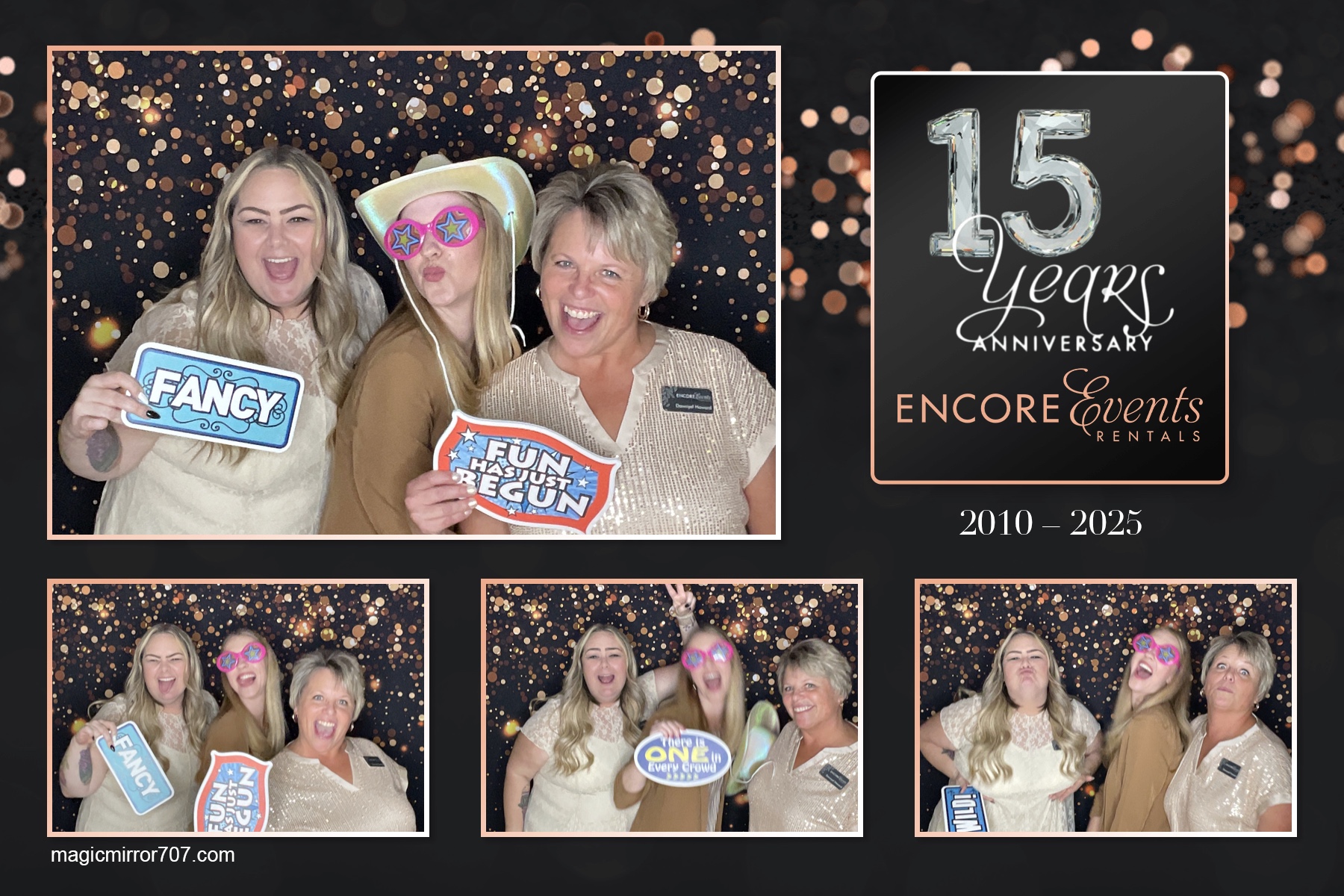 Encore 15-year Anniversary Celebration | View more photos from the event at gallery.magicmirror707.com/u/MagicMirror707/Encore-15-year-Anniversary-Celebration