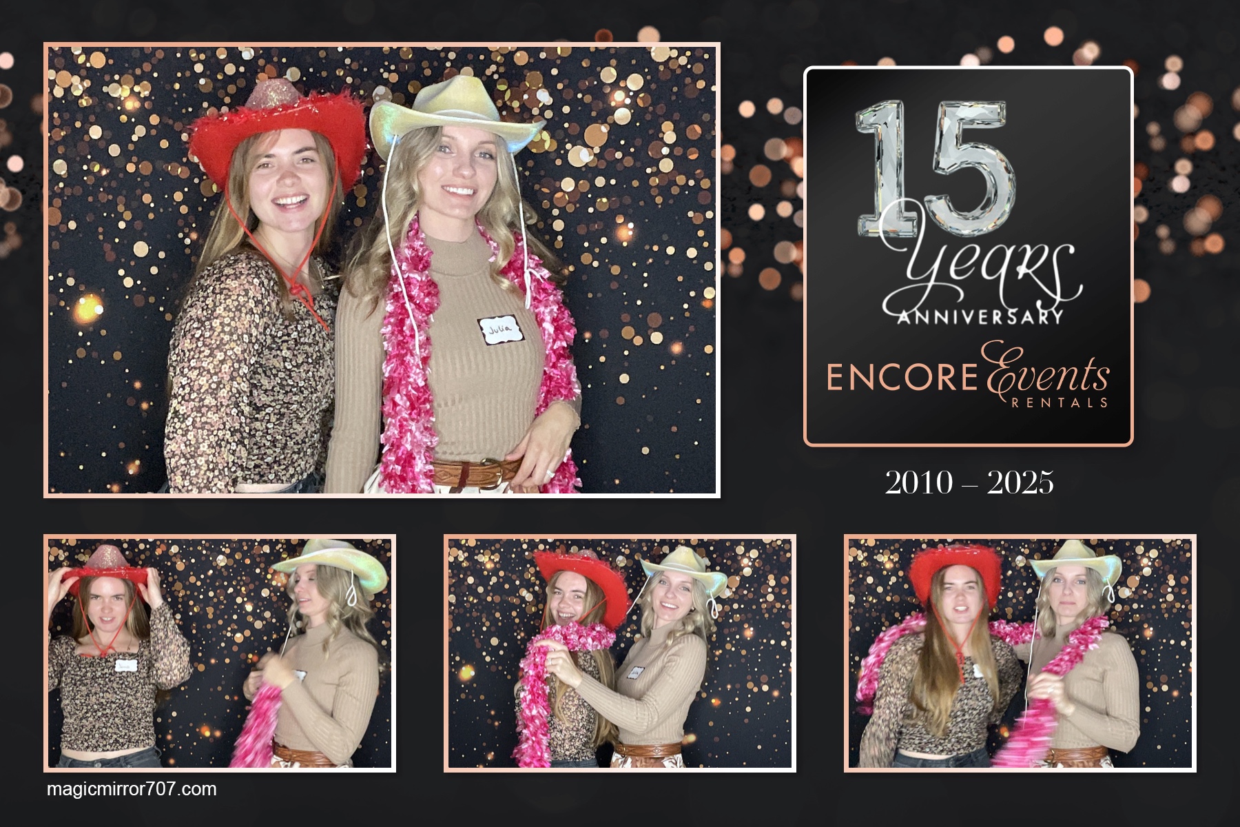 Encore 15-year Anniversary Celebration | View more photos from the event at gallery.magicmirror707.com/u/MagicMirror707/Encore-15-year-Anniversary-Celebration