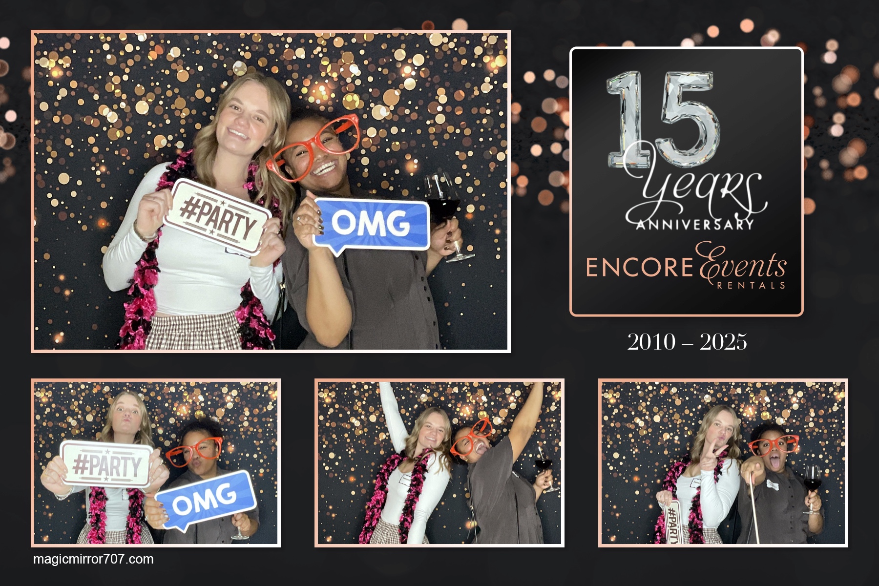 Encore 15-year Anniversary Celebration | View more photos from the event at gallery.magicmirror707.com/u/MagicMirror707/Encore-15-year-Anniversary-Celebration