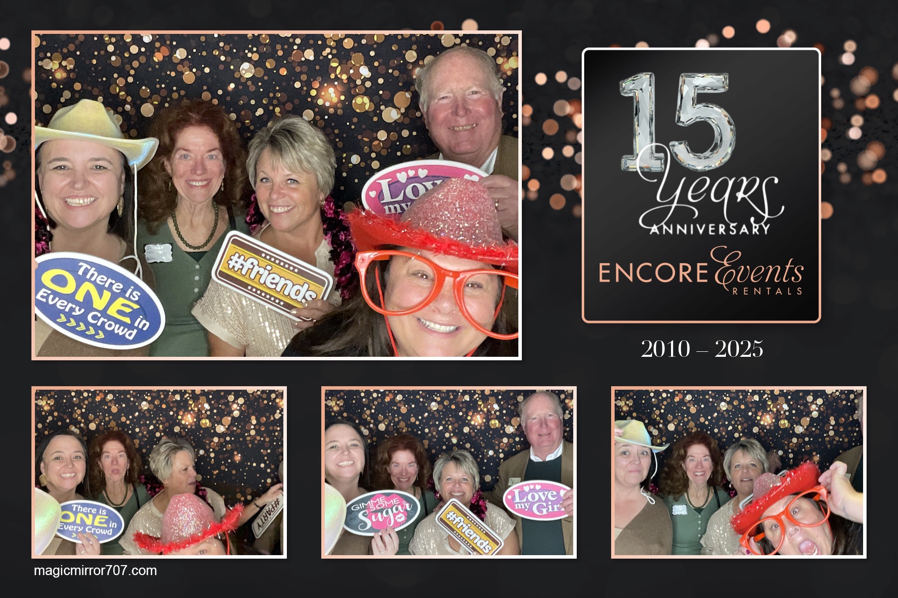 Encore 15-year Anniversary Celebration | View more photos from the event at gallery.magicmirror707.com/u/MagicMirror707/Encore-15-year-Anniversary-Celebration