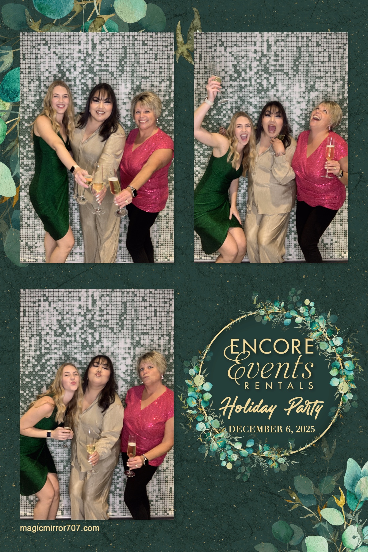 Encore Holiday Party | View more photos from the event at gallery.magicmirror707.com/u/MagicMirror707/Encore-Holiday-Party