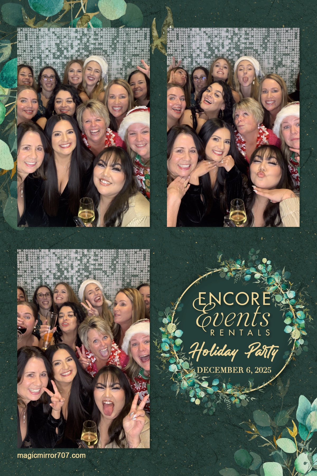 Encore Holiday Party | View more photos from the event at gallery.magicmirror707.com/u/MagicMirror707/Encore-Holiday-Party